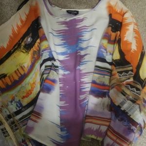 bebe kimono sequined